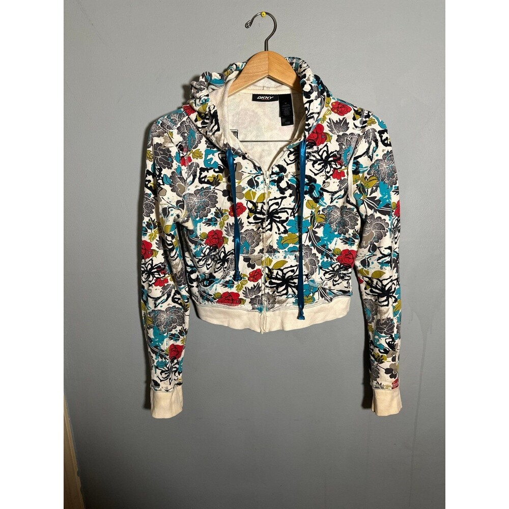DKNY Sport cropped hoodie